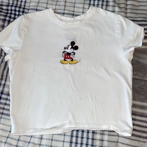 Disney mickey crop top